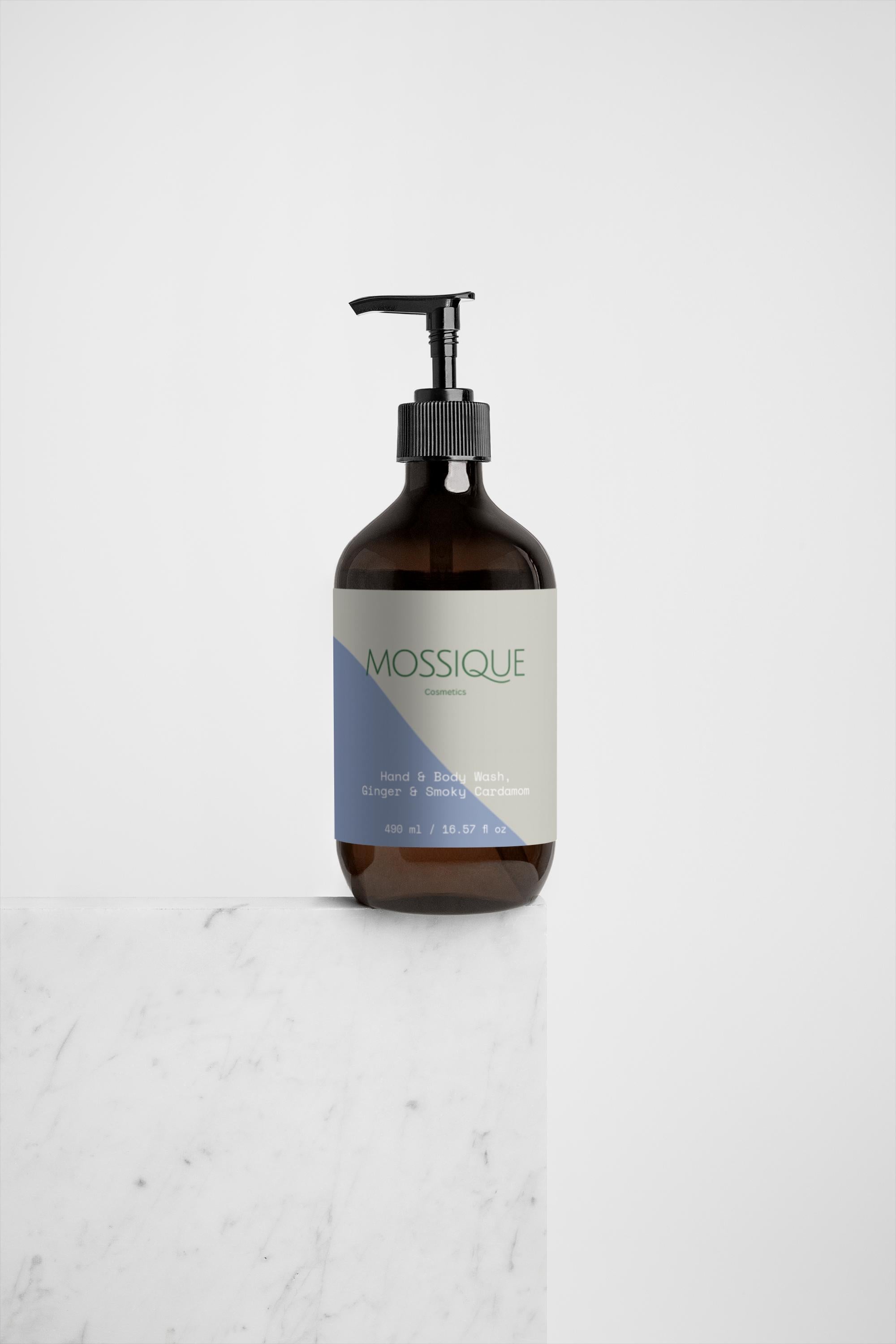 Hand & Body Wash, Ginger & Smoky Cardamom