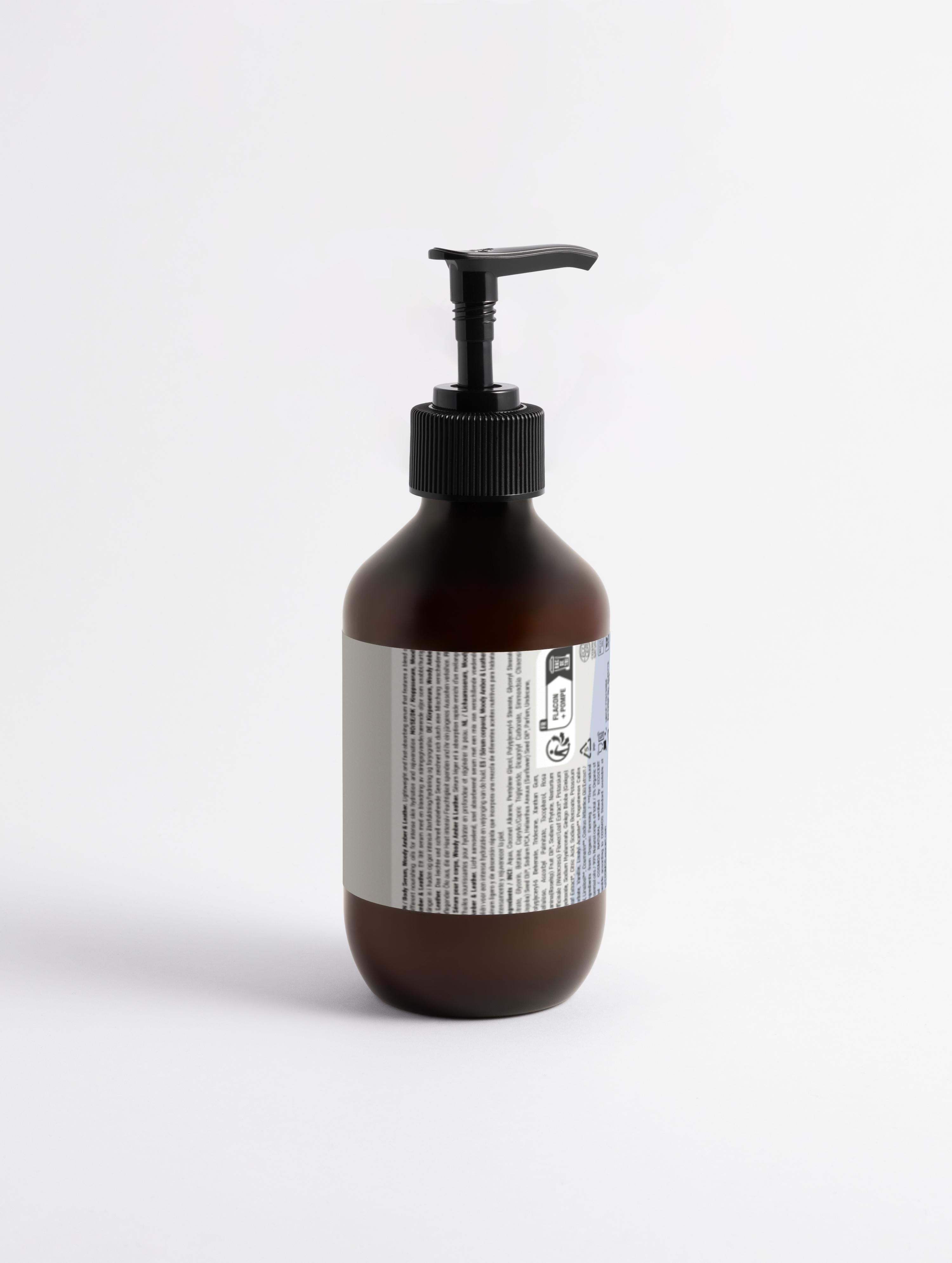 Silk Skin Body Serum, Woody Amber & Leather