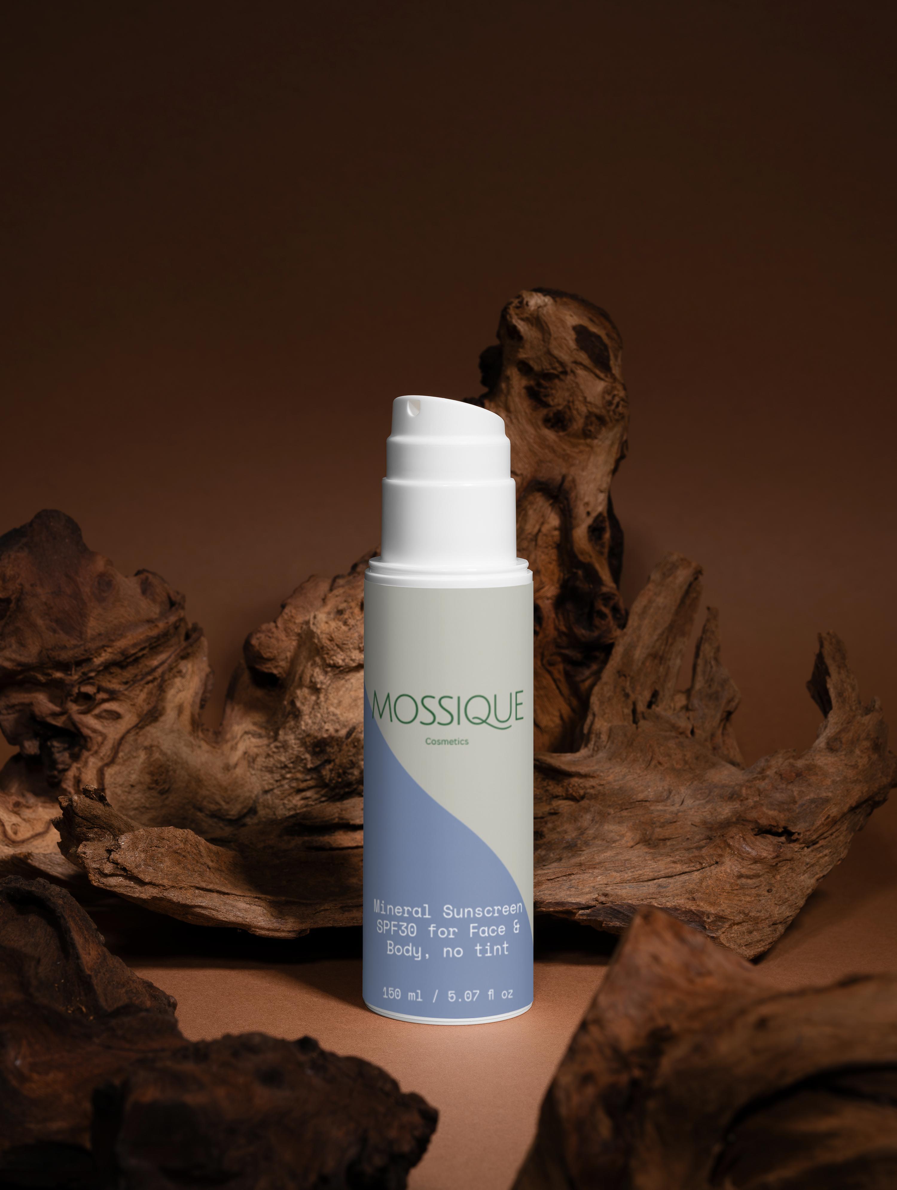 Mineral Sunscreen SPF30 for Face & Body, no tint